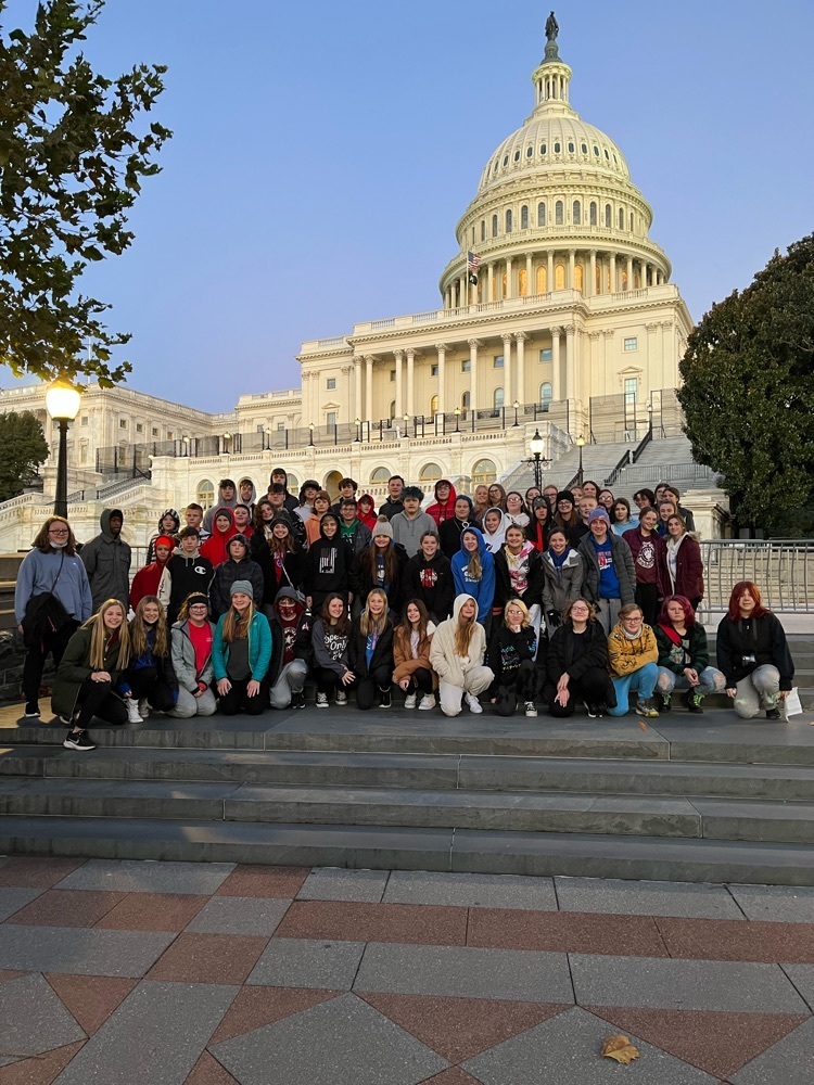 8th Graders have arrived in DC!